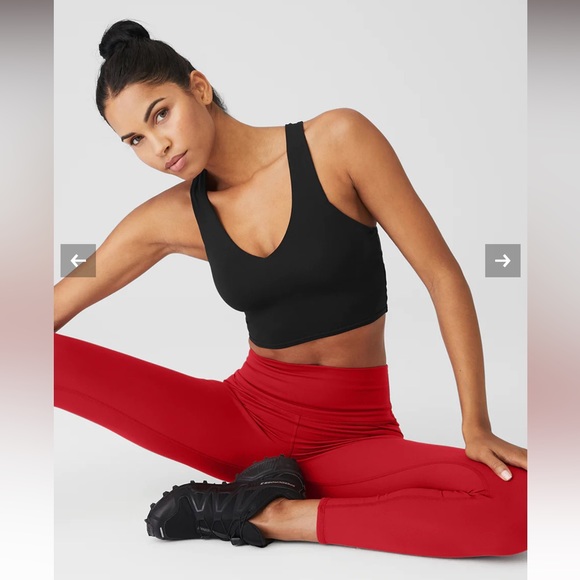 Aloyoga 7/8 High-Waist Airbrush Legging L - Picture 2 of 3